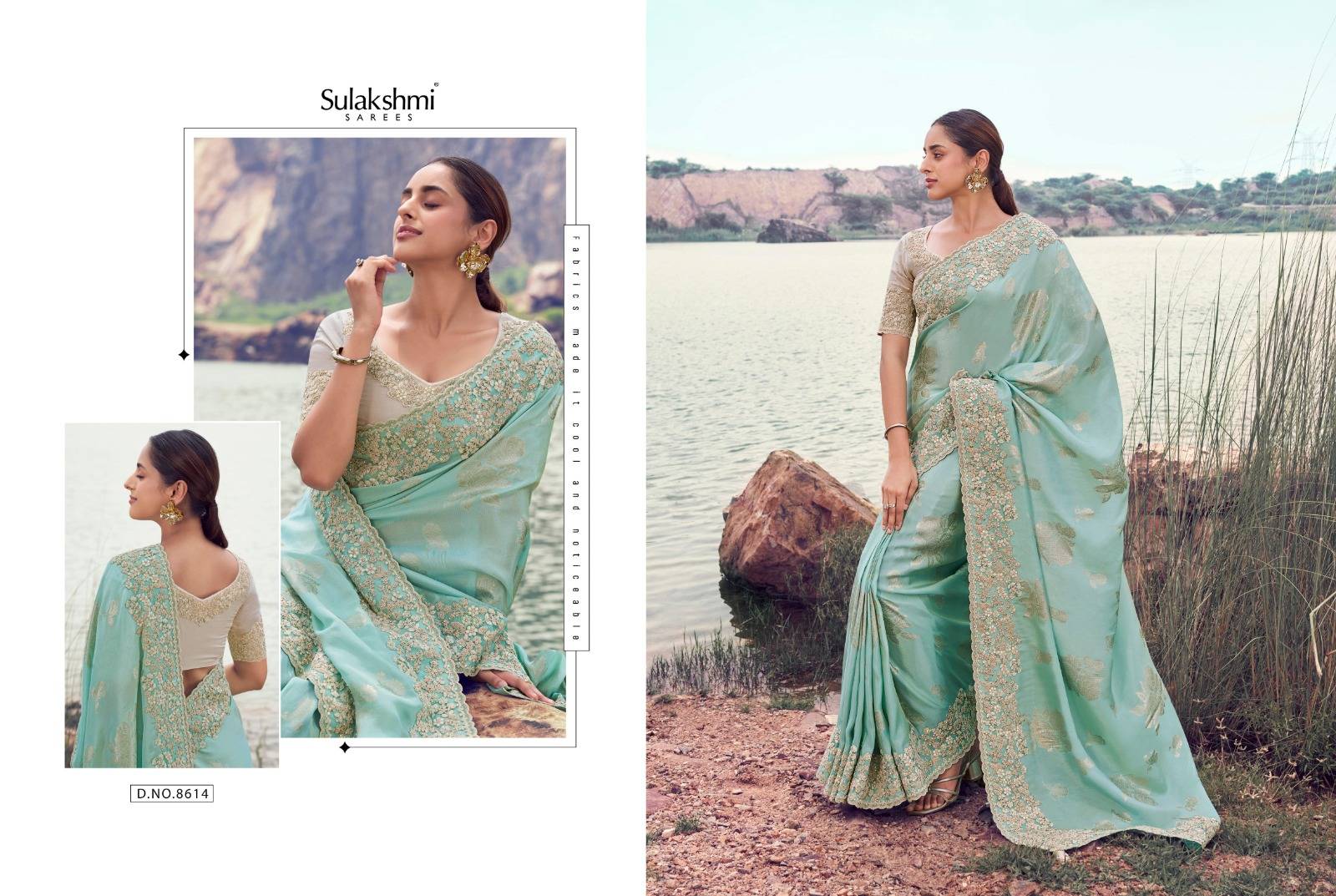  Varenya By Sulakshmi 8601 To 8614 Series Indian Traditional Wear Collection Fancy Colorful Party Wear Zari Weaving Saree At Wholesale Price